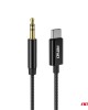 AMC-04294/AM - ΚΑΛΩΔΙΟ ΣΥΝΔΕΣΗΣ ΑΝΤΑΠΤΟΡΑΣ ΑΠΟ USB-C ΣΕ AUX MINI JACK 3.5mm 1m AMIO - 1 Τεμ. ΚΑΛΩΔΙΟ ΣΥΝΔΕΣΗΣ ΑΝΤΑΠΤΟΡΑΣ ΑΠΟ USB-C ΣΕ AUX MINI JACK 3.5mm 1m AMIO - 1 Τεμ.