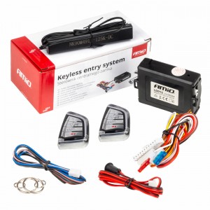 Amio - ΚΕΝΤΡΙΚΟ ΚΛΕΙΔΩΜΑ ΑΥΤΟΚΙΝΗΤΟΥ ΑΣΥΡΜΑΤΟ KEYLESS ENTRY ΜΕ 2 ΧΕΙΡΙΣΤΗΡΙΑ – 2 τεμ. (04344/AM)