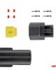 ΦΙΣΑ ΣΥΝΔΕΣΗΣ ΜΕ ΥΠΟΔΟΧΗ 2 PIN Φ2,2mm ΑΔΙΑΒΡΟΧΗ AMIO - 1 τεμ.