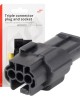 AMC-04347/AM - ΦΙΣΑ ΣΥΝΔΕΣΗΣ ΜΕ ΥΠΟΔΟΧΗ 3 PIN Φ2,2mm ΑΔΙΑΒΡΟΧΗ AMIO - 1 τεμ. ΦΙΣΑ ΣΥΝΔΕΣΗΣ ΜΕ ΥΠΟΔΟΧΗ 3 PIN Φ2,2mm ΑΔΙΑΒΡΟΧΗ AMIO - 1 τεμ.