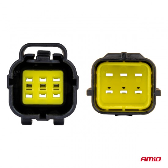 AMC-04349/AM - ΦΙΣΑ ΣΥΝΔΕΣΗΣ ΜΕ ΥΠΟΔΟΧΗ 6 PIN Φ2,2mm ΑΔΙΑΒΡΟΧΗ AMIO - 1 τεμ. ΦΙΣΑ ΣΥΝΔΕΣΗΣ ΜΕ ΥΠΟΔΟΧΗ 6 PIN Φ2,2mm ΑΔΙΑΒΡΟΧΗ AMIO - 1 τεμ.