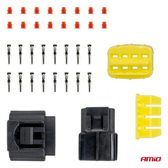 AMC-04350/AM - ΦΙΣΑ ΣΥΝΔΕΣΗΣ ΜΕ ΥΠΟΔΟΧΗ 8 PIN Φ2,2mm ΑΔΙΑΒΡΟΧΗ AMIO - 1 τεμ. ΦΙΣΑ ΣΥΝΔΕΣΗΣ ΜΕ ΥΠΟΔΟΧΗ 8 PIN Φ2,2mm ΑΔΙΑΒΡΟΧΗ AMIO - 1 τεμ.