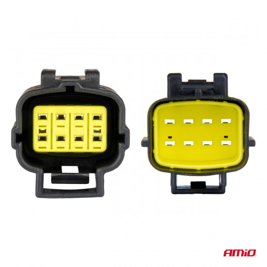 AMC-04350/AM - ΦΙΣΑ ΣΥΝΔΕΣΗΣ ΜΕ ΥΠΟΔΟΧΗ 8 PIN Φ2,2mm ΑΔΙΑΒΡΟΧΗ AMIO - 1 τεμ. ΦΙΣΑ ΣΥΝΔΕΣΗΣ ΜΕ ΥΠΟΔΟΧΗ 8 PIN Φ2,2mm ΑΔΙΑΒΡΟΧΗ AMIO - 1 τεμ.