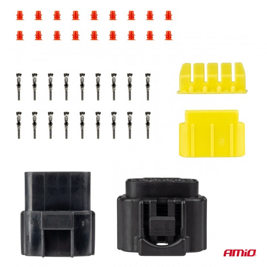 AMC-04351/AM - ΦΙΣΑ ΣΥΝΔΕΣΗΣ ΜΕ ΥΠΟΔΟΧΗ 10 PIN Φ2,2mm ΑΔΙΑΒΡΟΧΗ AMIO - 1 τεμ. ΦΙΣΑ ΣΥΝΔΕΣΗΣ ΜΕ ΥΠΟΔΟΧΗ 10 PIN Φ2,2mm ΑΔΙΑΒΡΟΧΗ AMIO - 1 τεμ.