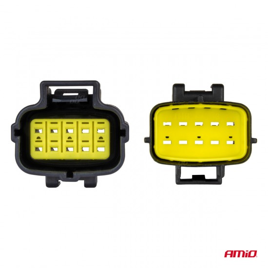 AMC-04351/AM - ΦΙΣΑ ΣΥΝΔΕΣΗΣ ΜΕ ΥΠΟΔΟΧΗ 10 PIN Φ2,2mm ΑΔΙΑΒΡΟΧΗ AMIO - 1 τεμ. ΦΙΣΑ ΣΥΝΔΕΣΗΣ ΜΕ ΥΠΟΔΟΧΗ 10 PIN Φ2,2mm ΑΔΙΑΒΡΟΧΗ AMIO - 1 τεμ.