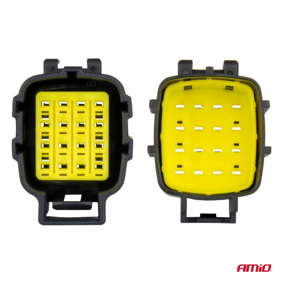 AMC-04353/AM - ΦΙΣΑ ΣΥΝΔΕΣΗΣ ΜΕ ΥΠΟΔΟΧΗ 16 PIN Φ2,2mm ΑΔΙΑΒΡΟΧΗ AMIO - 1 τεμ. ΦΙΣΑ ΣΥΝΔΕΣΗΣ ΜΕ ΥΠΟΔΟΧΗ 16 PIN Φ2,2mm ΑΔΙΑΒΡΟΧΗ AMIO - 1 τεμ.