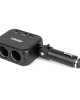 AMC-04357/AM - ΑΝΤΑΠΤΟΡΑΣ ΑΝΑΠΤΗΡΑ 12/24V 100W ΜΑΥΡΟΣ/2 ΘΕΣΕΙΣ/1xUSB-A+1xUSB-C/ΠΕΡΙΣΤΡΟΦΗ 180 ΜΟΙΡΩΝ ΑΜΙΟ - 1 ΤΕΜ. ΑΝΤΑΠΤΟΡΑΣ ΑΝΑΠΤΗΡΑ 12/24V 100W ΜΑΥΡΟΣ/2 ΘΕΣΕΙΣ/1xUSB-A+1xUSB-C/ΠΕΡΙΣΤΡΟΦΗ 180 ΜΟΙΡΩΝ ΑΜΙΟ - 1 ΤΕΜ.