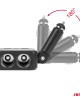 AMC-04357/AM - ΑΝΤΑΠΤΟΡΑΣ ΑΝΑΠΤΗΡΑ 12/24V 100W ΜΑΥΡΟΣ/2 ΘΕΣΕΙΣ/1xUSB-A+1xUSB-C/ΠΕΡΙΣΤΡΟΦΗ 180 ΜΟΙΡΩΝ ΑΜΙΟ - 1 ΤΕΜ. ΑΝΤΑΠΤΟΡΑΣ ΑΝΑΠΤΗΡΑ 12/24V 100W ΜΑΥΡΟΣ/2 ΘΕΣΕΙΣ/1xUSB-A+1xUSB-C/ΠΕΡΙΣΤΡΟΦΗ 180 ΜΟΙΡΩΝ ΑΜΙΟ - 1 ΤΕΜ.