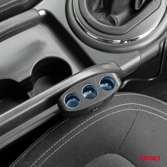 AMC-04362/AM - ΑΝΤΑΠΤΟΡΑΣ ΑΝΑΠΤΗΡΑ 12/24V 100W ΜΑΥΡΟΣ/3 ΘΕΣΕΙΣ/2xUSB-A /ΚΟΥΜΠΙ ON-OFF/ΚΑΛΩΔΙΟ 70cm AMIO - 1 Τεμ. ΑΝΤΑΠΤΟΡΑΣ ΑΝΑΠΤΗΡΑ 12/24V 100W ΜΑΥΡΟΣ/3 ΘΕΣΕΙΣ/2xUSB-A /ΚΟΥΜΠΙ ON-OFF/ΚΑΛΩΔΙΟ 70cm AMIO - 1 Τεμ.