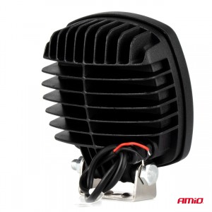 Amio - ΠΡΟΒΟΛΕΑΣ ΕΡΓΑΣΙΑΣ LED 21W 9>50V 3 ΧΡΗΣΕΩΝ ΛΕΥΚΟ ΦΩΣ 108x108x48mm - 1 Τεμ. (04396/AM)