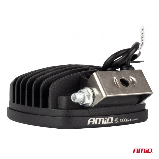 ΠΡΟΒΟΛΕΑΣ ΕΡΓΑΣΙΑΣ LED 21W 9>50V 3 ΧΡΗΣΕΩΝ ΛΕΥΚΟ ΦΩΣ 108x108x48mm AMIO - 1 Τεμ.