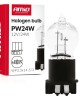 Amio - Λάμπα Αλογόνου PW24W 12V 24W Βάση WP3.3x14.5-3 για Φώτα Ημέρας (DRL) & Θέσης  - 1 τεμ.(04409/AM)