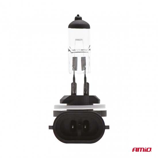 Amio - Λάμπα Αλογόνου H27W/2 (881) 12V 27W PGJ13 – Για Προβολείς Ομίχλης & DRL - 1 τεμ. (04413/AM)