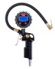 Amio - Επαγγελματικό αερόμετρο φουσκώματος με ψηφιακό μανόμετρο 17 bar – Οθόνη LCD βαλβίδα εκτόνωσης σωλήνας 30cm - 1 τεμ. (04466/AM)