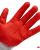 Amio - Γάντια Εργασίας Βαμβακερά με επικάλυψη λάτεξ μέγεθος No.9 γκρι/κόκκινο για Φορτηγά - 1 ζεύγος (04630/MB)