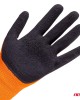Amio - Γάντια Εργασίας με επικάλυψη αφρού λάτεξ χρώμα πορτοκαλί/μαύρο μέγεθος No.10 - 2 ζευγ. (04641/AM)