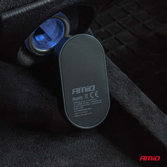 Amio - Bluetooth Δέκτης (Receiver) για Ασύρματη Μετάδοση Ήχου με υποδοχή Mini Jack 3.5mm για Αυτοκίνητα και Ηχοσυστήματα - 1 τεμ. (04658/AM)