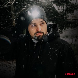 Amio - Φακός Κεφαλής Εργασίας τύπου XPG+COB LED χωρητικότητα μπαταρίας 1000mAh - 1 τεμ. (04663/AM)