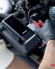 Amio - Φορητός Εκκινητής Μπαταρίας (Jump Starter) 4 σε 1 με ενσωματωμένο Κομπρεσέρ Αέρα, Powerbank και Φακό LED τάση λειτουργίας 12V με χωρητικότητα 12Ah και μέγιστο ρεύμα εκκίνησης 1600A για Επιβατικά Αυτοκίνητα - 1 τεμ. (04677/AM)
