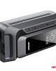 Amio - Φορητός Εκκινητής Μπαταρίας (Jump Starter) 4 σε 1 με ενσωματωμένο Κομπρεσέρ Αέρα, Powerbank και Φακό LED τάση λειτουργίας 12V με χωρητικότητα 12Ah και μέγιστο ρεύμα εκκίνησης 1600A για Επιβατικά Αυτοκίνητα - 1 τεμ. (04677/AM)