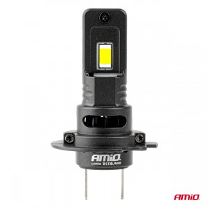 Amio - Λαμπτήρες LED F25 PRO Black Edition H7 68W 12-24V Full CAN Bus με Φωτεινότητα 7646lm σε Ψυχρό Λευκό 6000K για Επιβατικά Αυτοκίνητα & Φορτηγά - Σετ 2 τεμ. (04720/AM)