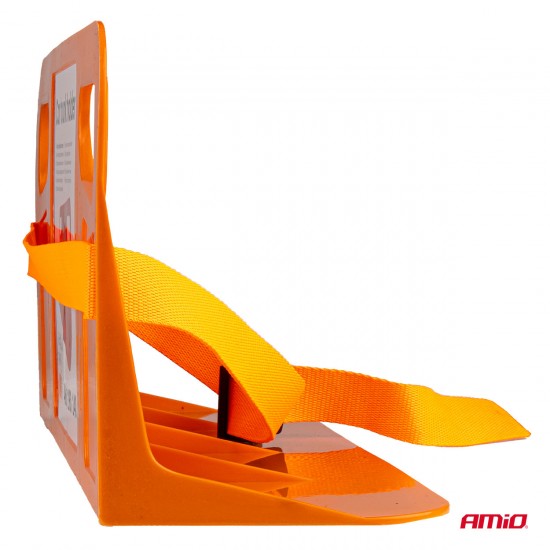 Amio - Διαχωριστικό/Σταθεροποιητής Αντικειμένων 4 Θέσεων Πορτ Μπαγκάζ Αντιολισθητικό διάσταση 46x19x14cm χρώμα πορτοκαλί - 1 τεμ (04769/AM)