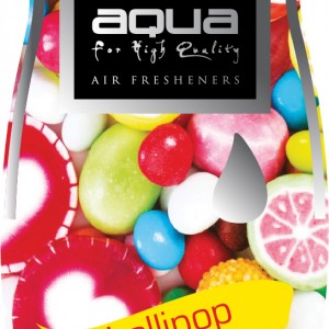 Aqua - ΑΡΩΜΑΤΙΚΟ ΑΥΤΟΚΙΝΗΤΟΥ ΚΡΕΜΑΣΤΟ ΜΕ ΑΡΩΜΑ ΓΛΕΙΦΙΤΖΟΥΡΙ LOLLIPOP AQUA - 1 TEM. (10-121/AQ)