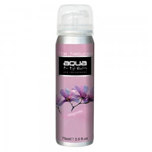 ΑΡΩΜΑΤΙΚΟ ΑΥΤΟΚΙΝΗΤΟΥ ΣΕ ΣΠΡΕΙ (SPRAY) ΜΕ ΑΡΩΜΑ ΜΑΝΟΛΙΑ (MAGNOLIA) FLOWERS SERIES 75ml AQUA - 1 TEM.