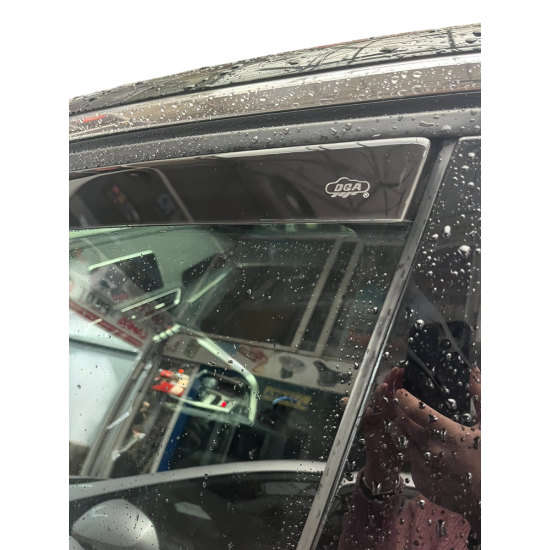 ΣΕΤ ΑΝΕΜΟΘΡΑΥΣΤΕΣ ΓΙΑ PEUGEOT 3008/5008 5D 2016+ / OPEL GRANDLAND X 5D 2017+ / CITROEN C5 AIRCROSS 5D ΑΠΟ ΕΥΚΑΜΠΤΟ ΧΥΤΟ ΑΚΡΥΛΙΚΟ ΓΥΑΛΙ (CAST ACRYLIC GLASS) DGA - 4 ΤΕΜ.