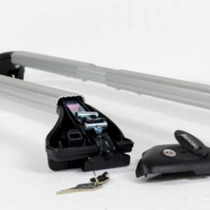 MENABO ΠΤΥΣΣΟΜΕΝΕΣ ΜΠΑΡΕΣ ΟΡΟΦΗΣ ΑΛΟΥΜΙΝΙΟΥ ARIETE 81.5-119.5 cm ΣΕ ΑΣΗΜΙ ΧΡΩΜΑ ΓΙΑ Volvo V60 5 doors 2011>2018 ΜΕ FLUSH RAILS 5.5 cm max - 2 ΤΕΜ. (12060/MB)