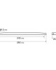AMC-L9837.8 - Φως Θέσεως 24V 12LED 28cm Κόκκινο Αδιάβροχο Φως Θέσεως 24V 12LED 28cm Κόκκινο Αδιάβροχο