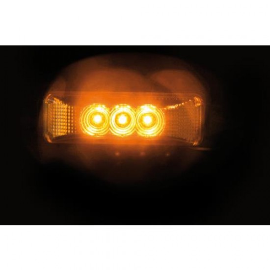 AMC-L9887.6 - Φως Φορτηγού 24V 3LED Πορτοκαλί 103x35mm Φως Φορτηγού 24V 3LED Πορτοκαλί 103x35mm