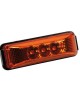 AMC-L9887.6 - Φως Φορτηγού 24V 3LED Πορτοκαλί 103x35mm Φως Φορτηγού 24V 3LED Πορτοκαλί 103x35mm