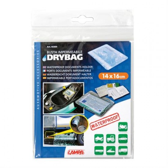 AMC-6536.4-LM - ΘΗΚΗ ΕΓΓΡΑΦΩΝ ΑΔΙΑΒΡΟΧΗ DRY-BAG (14x16 cm) ΘΗΚΗ ΕΓΓΡΑΦΩΝ ΑΔΙΑΒΡΟΧΗ DRY-BAG (14x16 cm)