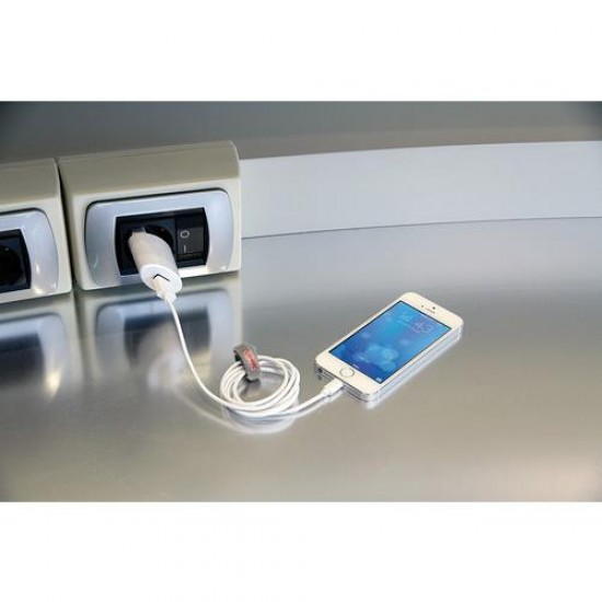 AMC-L3894.3/T - Καλώδιο Φορτισης / Συγχρονισμού USB για Apple 100cm 8pin με αντάπτορα USB αναπτήρα 12V/24V και αντάπτορα 220V Καλώδιο Φορτισης / Συγχρονισμού USB για Apple 100cm 8pin με αντάπτορα USB αναπτήρα 12V/24V και αντάπτορα 220V