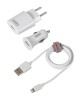 AMC-L3894.3/T - Καλώδιο Φορτισης / Συγχρονισμού USB για Apple 100cm 8pin με αντάπτορα USB αναπτήρα 12V/24V και αντάπτορα 220V Καλώδιο Φορτισης / Συγχρονισμού USB για Apple 100cm 8pin με αντάπτορα USB αναπτήρα 12V/24V και αντάπτορα 220V