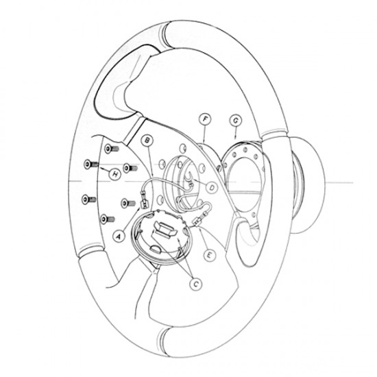 AMC-ΤΙΜ.13201S/LU - ΤΙΜΟΝΙ KOBRA 320mm ΤΡΙΑΚΤΙΝΟ ΜΑΥΡΟ/ΑΣΗΜΙ ΚΕΝΤΡΟ LUISI ΤΙΜΟΝΙ KOBRA 320mm ΤΡΙΑΚΤΙΝΟ ΜΑΥΡΟ/ΑΣΗΜΙ ΚΕΝΤΡΟ LUISI