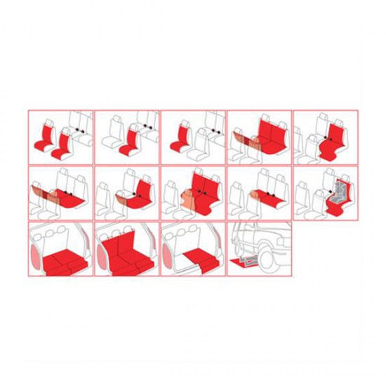 AMC-L5324.6 - Προστατευτικό Καθίσματος MULTI-COVER S-2 Αδιάβροχο 155x140cm Διαιρούμενο 2 τεμ. Προστατευτικό Καθίσματος MULTI-COVER S-2 Αδιάβροχο 155x140cm Διαιρούμενο 2 τεμ.