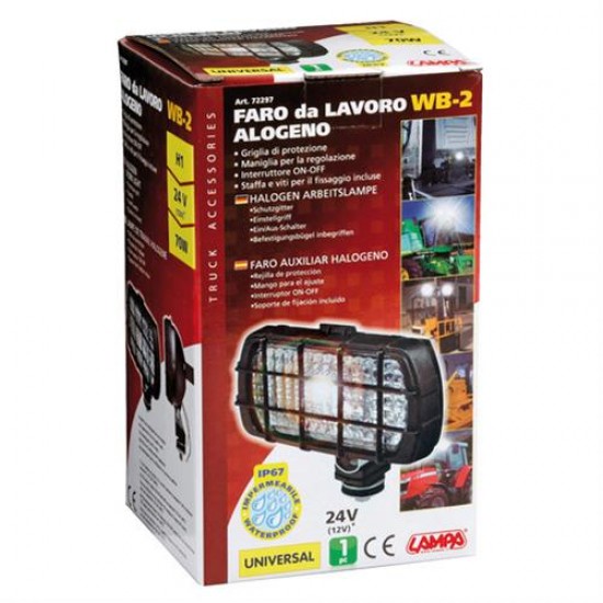 AMC-L7229.7 - ΠΡΟΒΟΛΕΑΣ ΕΡΓΑΣΙΑΣ WB-2 12/24V (24V-H1-70W ) 195x 100x 110 mm ΑΛΟΓΟΝΟΥ -1ΤΕΜ. ΠΡΟΒΟΛΕΑΣ ΕΡΓΑΣΙΑΣ WB-2 12/24V (24V-H1-70W ) 195x 100x 110 mm ΑΛΟΓΟΝΟΥ -1ΤΕΜ.
