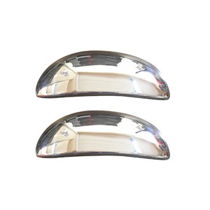 ΧΕΡΟΥΛΙΑ ΠΟΡΤΑΣ ΓΙΑ TOYOTA AYGO HB 3D 2005+  ΧΡΩΜΙΟ ΜΕΤΑΛΛΙΚΑ 2ΠΟΡΤΕΣ 2ΤΕΜ