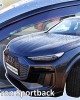 Heko - Ανεμοθραύστες για Audi Q6 E-Tron Sportback 5 Doors 2024+ Ζευγάρι Απο Εύκαμπτο Φιμέ Πλαστικό - 2 τεμ. (ΑΝΕΜ.20201)
