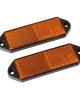 ΑΝΤΑΝΑΚΛΑΣΤΙΚΑ ΠΟΡΤΟΚΑΛΙ EURO-NORM 90x35mm 2ΤΕΜ
