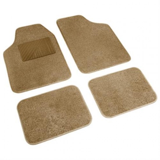 AMC-L2510.2 - Πατάκια ΜΟΚΕΤΑ+PVC COSMO 45x66+45x33 4τεμ. Μπεζ Πατάκια ΜΟΚΕΤΑ+PVC COSMO 45x66+45x33 4τεμ. Μπεζ