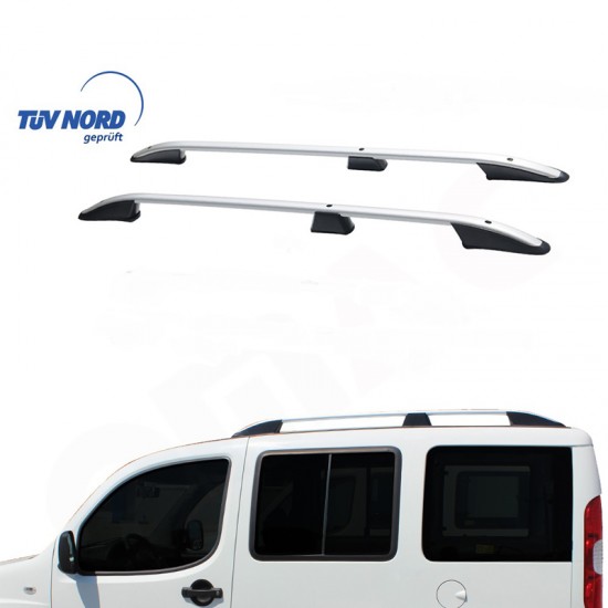 AMC-2520930/OM - ΜΠΑΡΕΣ ΟΡΟΦΗΣ ΓΙΑ FIAT DOBLO 00-10 ΠΑΡΑΛΛΗΛΕΣ ΑΛΟΥΜΙΝΙΟΥ ΑΣΗΜΙ ΜΠΑΡΕΣ ΟΡΟΦΗΣ ΓΙΑ FIAT DOBLO 00-10 ΠΑΡΑΛΛΗΛΕΣ ΑΛΟΥΜΙΝΙΟΥ ΑΣΗΜΙ