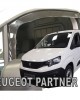 ΑΝΕΜΟΘΡΑΥΣΤΕΣ ΓΙΑ PEUGEOT PARTNER III 2D / PEUGEOT RIFTER 4D/5D / CITROEN BERLINGO III 4D/5D / OPEL COMBO E 4D/5D LOV 2018+/TOYOTA PROACE CITY 2018+ ΖΕΥΓΑΡΙ ΑΠΟ ΕΥΚΑΜΠΤΟ ΦΙΜΕ ΠΛΑΣΤΙΚΟ HEKO - 2 ΤΕΜ.
