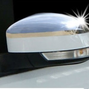 ΚΑΠΑΚΙΑ ΚΑΘΡΕΠΤΩΝ ΓΙΑ FORD FOCUS II 5D/SD/SW 2008-2014/MONDEO ΧΡΩΜΙΟΥ 2 ΤΕΜ. ΜΕΤΑΛΛΙΚΑ
