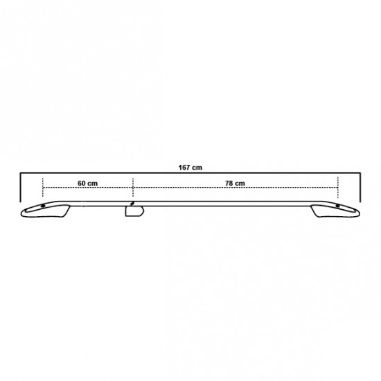 AMC-2620930B/OM - ΜΠΑΡΕΣ ΟΡΟΦΗΣ ΓΙΑ FORD CONNECT 2002-2014 ΠΑΡΑΛΛΗΛΕΣ ΑΛΟΥΜΙΝΙΟΥ L1 ΜΑΥΡΕΣ ΜΠΑΡΕΣ ΟΡΟΦΗΣ ΓΙΑ FORD CONNECT 2002-2014 ΠΑΡΑΛΛΗΛΕΣ ΑΛΟΥΜΙΝΙΟΥ L1 ΜΑΥΡΕΣ