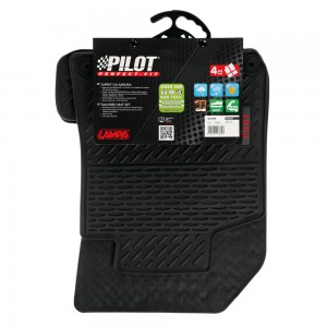 ΠΑΤΑΚΙΑ ΣΕ ΣΚΑΦΗ ΛΑΣΤΙΧΟ ΓΙΑ PEUGEOT 308 5D/SW 10/2013+ PILOT ECO GOMMA STYLE B (ΜΕ ΚΟΥΜΠΩΜΑΤΑ) LAMPA - 4 ΤΕΜ.