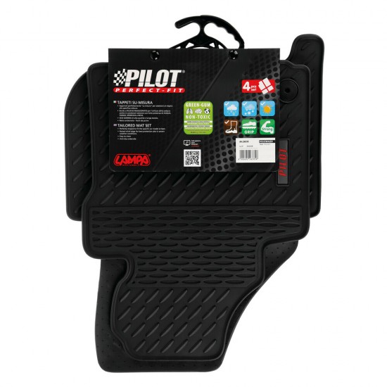 ΜΑΡΚΕ ΠΑΤΑΚΙΑ ΣΕ ΣΚΑΦΗ ΛΑΣΤΙΧΟ ΓΙΑ VW TIGUAN 5D 05/2003-08/2015 PILOT ECO GOMMA STYLE B (ΜΕ ΚΟΥΜΠΩΜΑΤΑ) LAMPA - 4 ΤΕΜ.