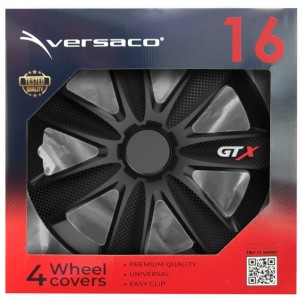 ΤΑΣΙΑ 16" VERSACO GTX BLACK CARBON - ΣΕΤ 4 ΤΕΜ ΣΕ ΚΟΥΤΙ